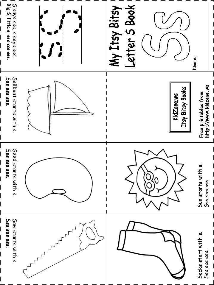 S sound coloring pages download and print for free