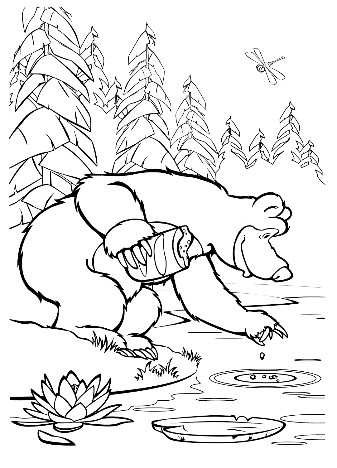 River coloring pages to download and print for free