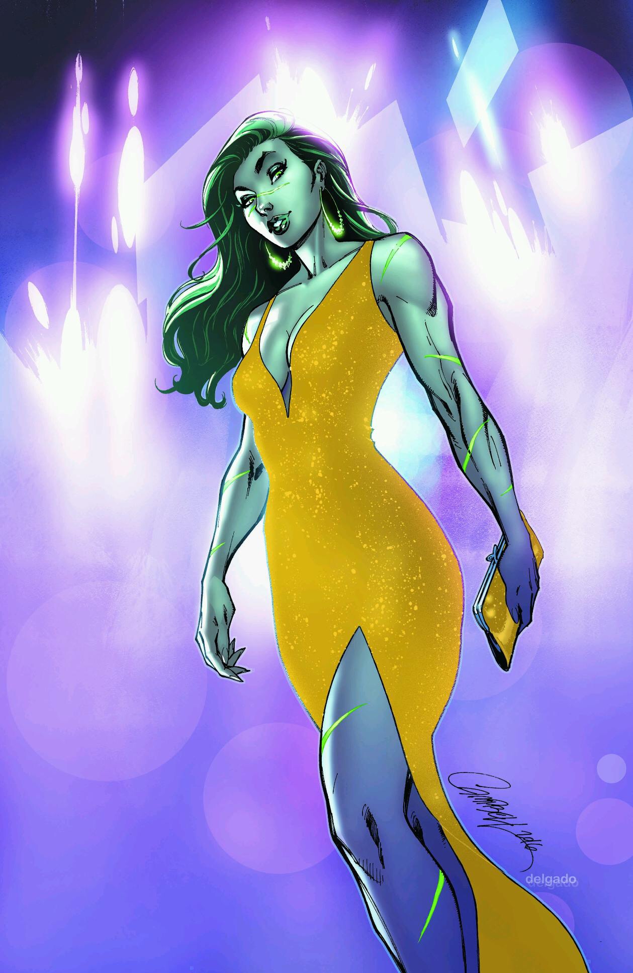 Variant Envy Hulk 1 J Scott Campbell Variant. COMICSHEATINGUP