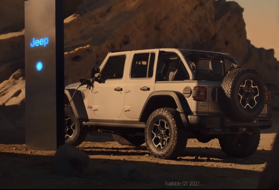 2021 Electric Jeep Wrangler 4Xe Wild Animals Commercial