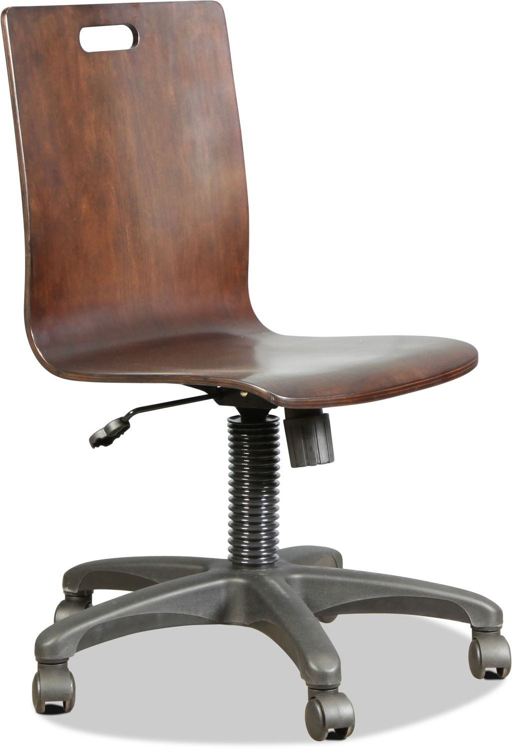 Traver Desk Chair Cocoa Levin Furniture