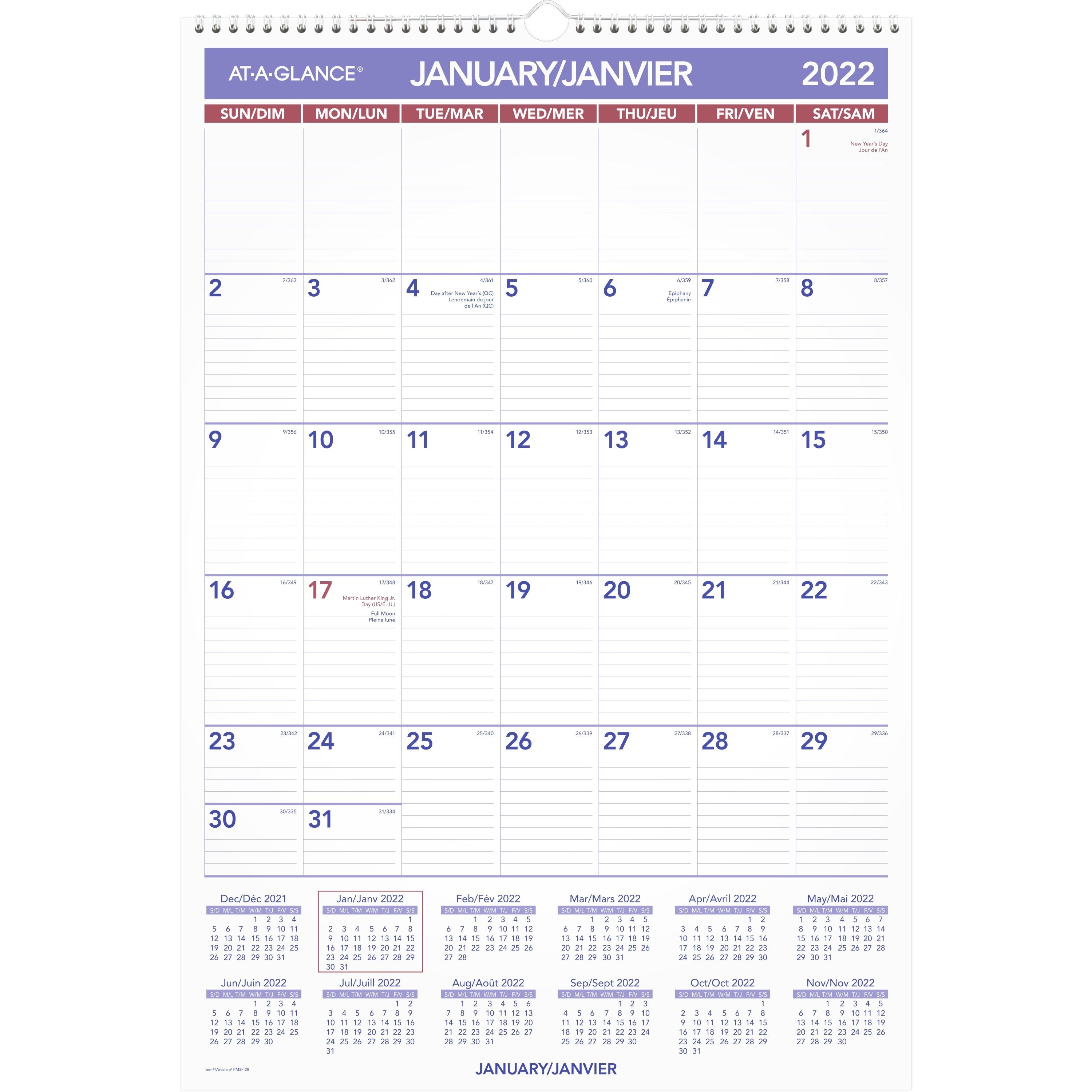 Dallastown Calendar At A Glance - Printable Holiday Crafts