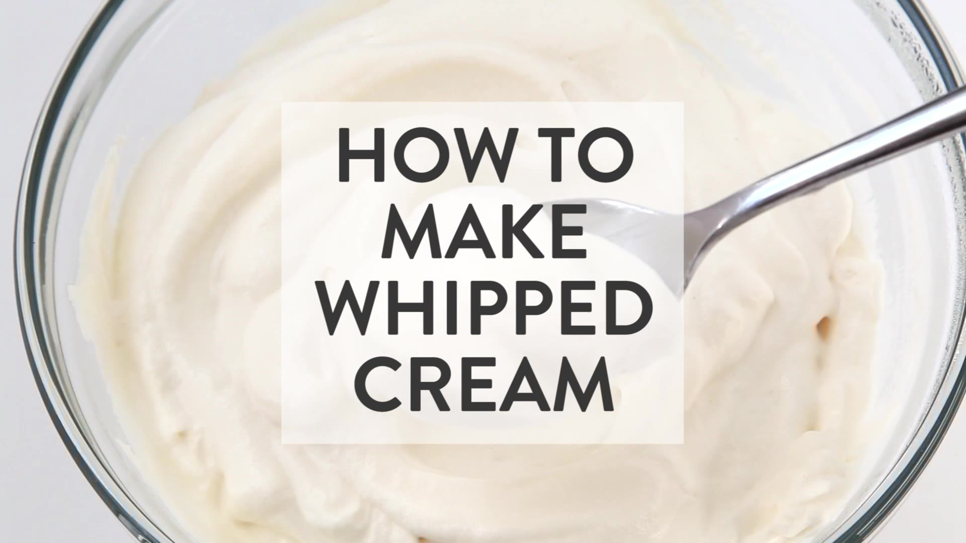 how to make whipped cream with 2 percent milk