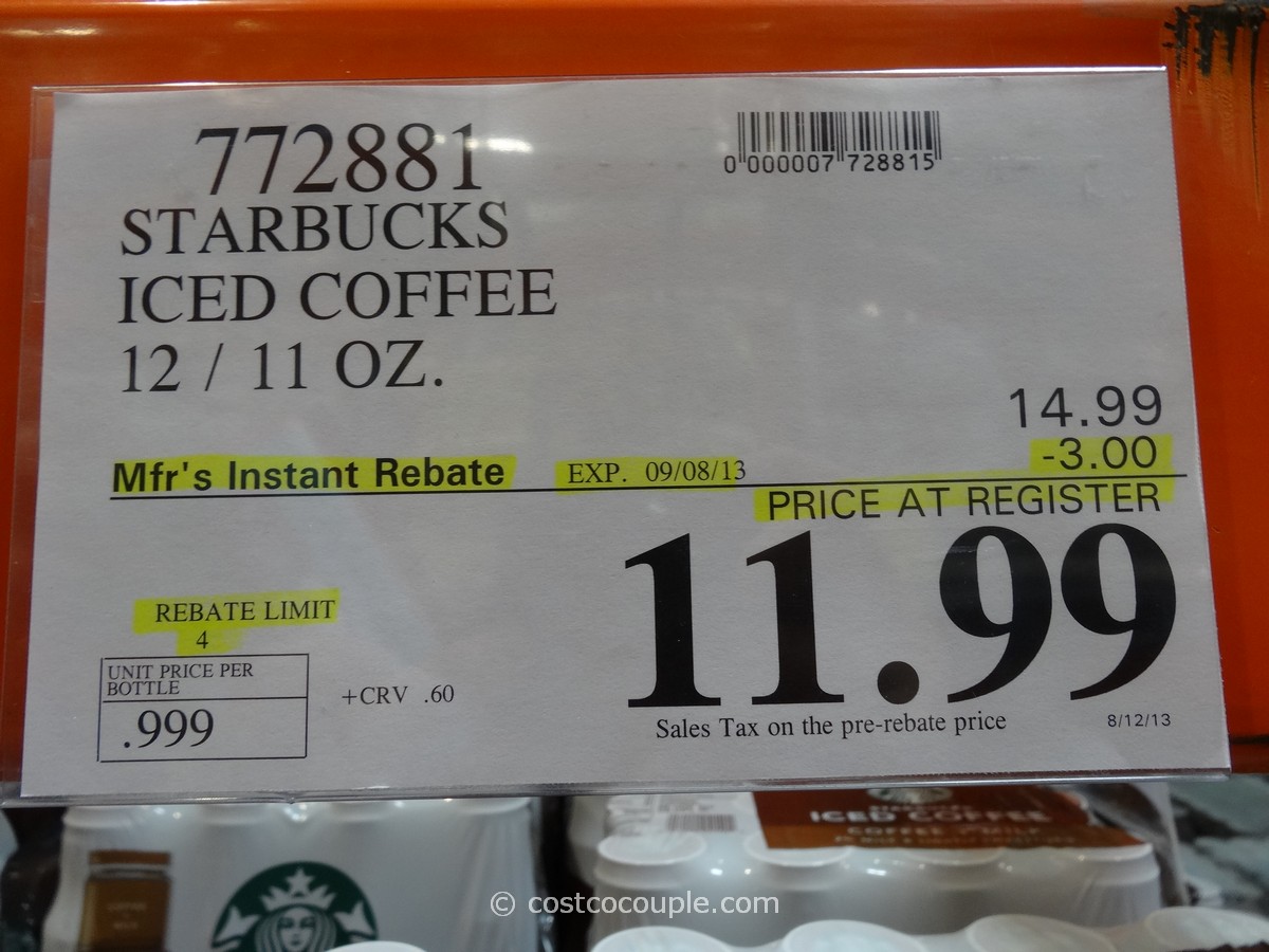 Starbucks Iced Coffee