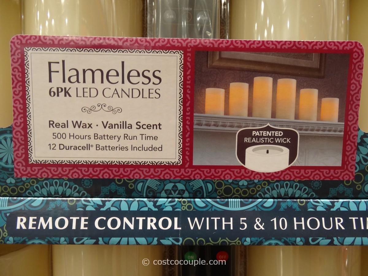 Flameless LED Candles with Remote
