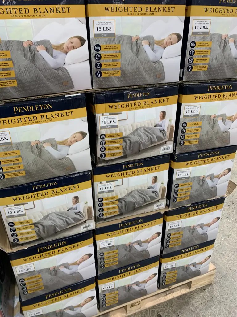 Costco Weighted Blanket, Pendleton 48" x 72", 15 LBS