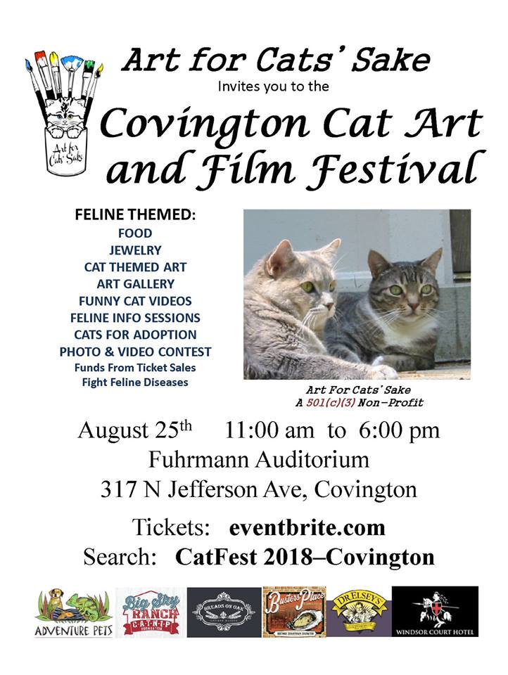 Art For Cats' Sake 2018 Covington Weekly