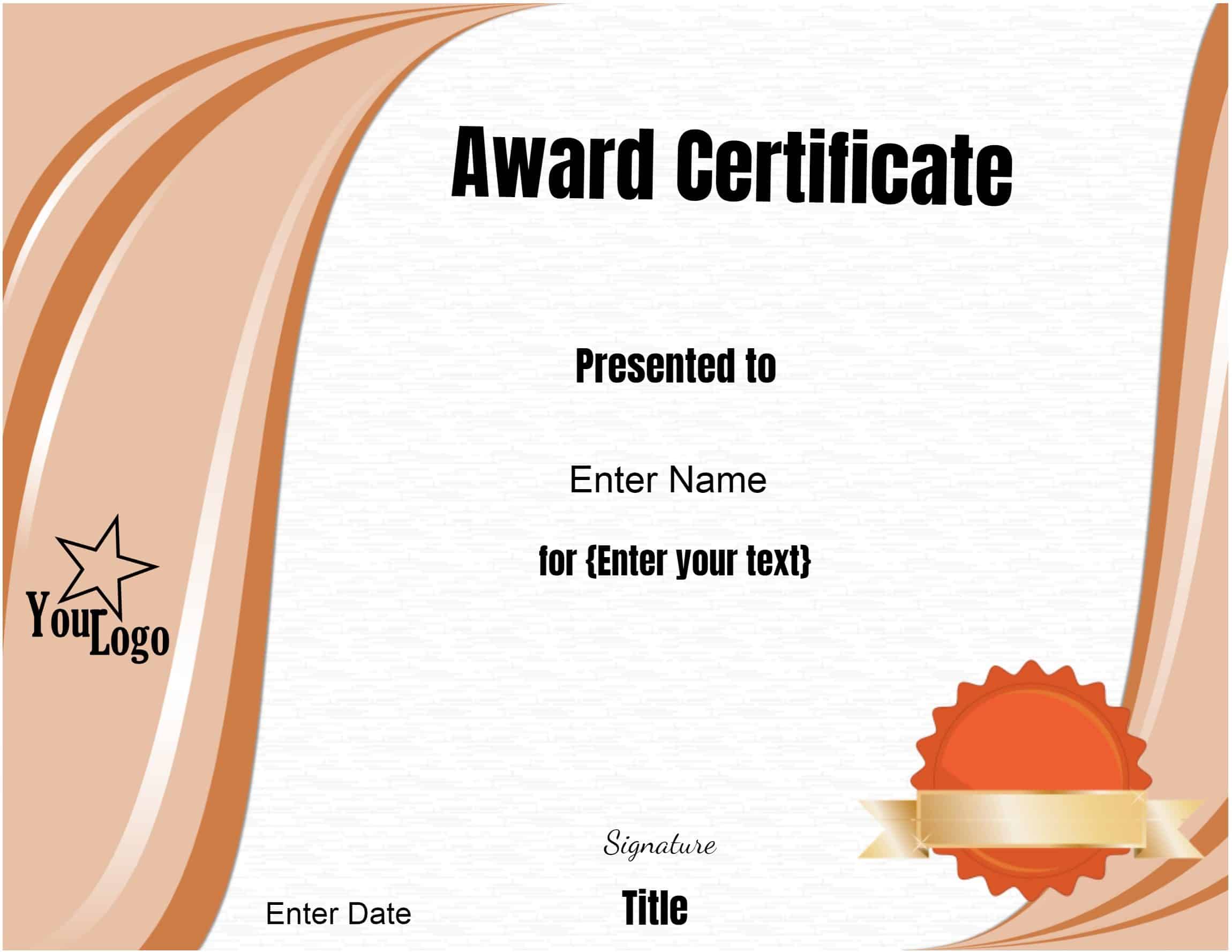 Printable Certificate Templates Design, Free, Download