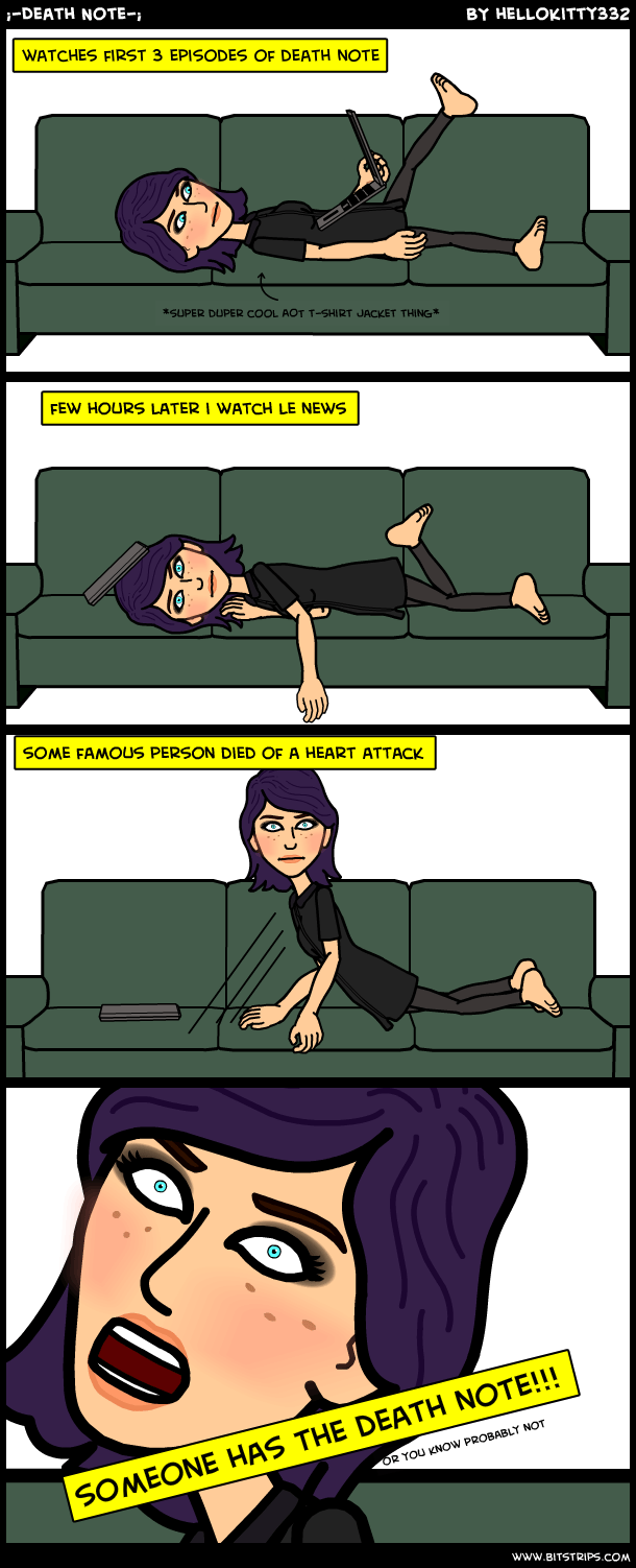 ;Death Note; Bitstrips
