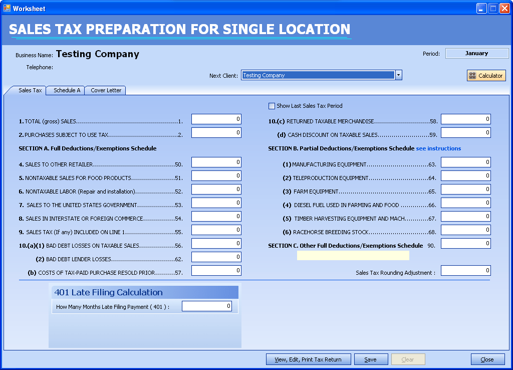 Tax Preparation Mary Kay Tax Preparation Sheet