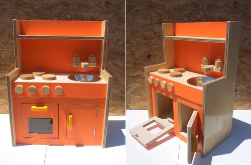 Awesome BabySized Ply Play Kitchen By Shiroma Somebody Daddy Types