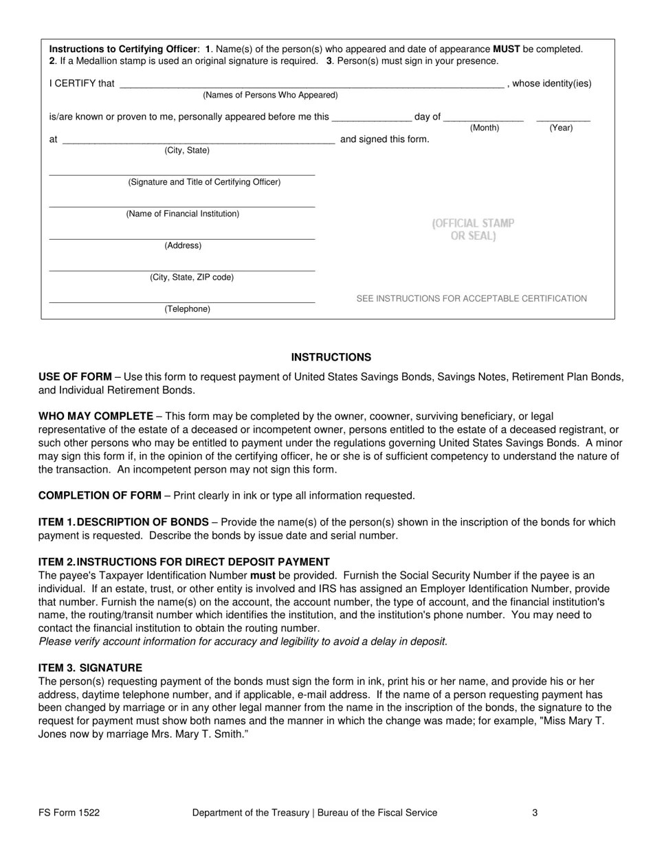 Printable Fs Form 1522 Printable Board Games