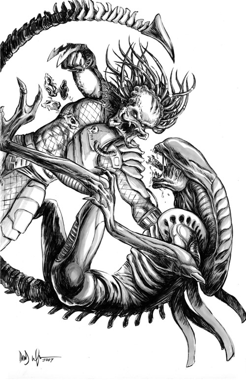 The Blog! Alien Vs. Predator finished