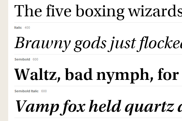 30 Beautiful Typekit Web Fonts to use in Design Projects