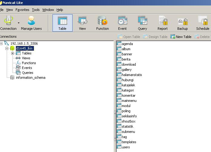 Remote database pada share hosting (Spanel) menggunakan