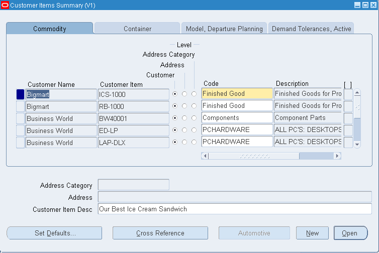Oracle Inventory User's Guide