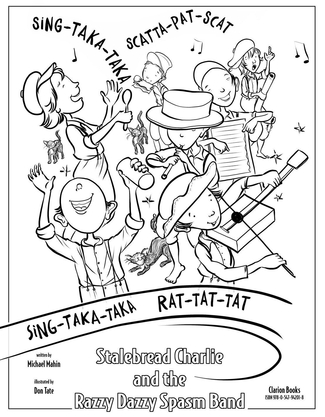 Caldecott coloring page