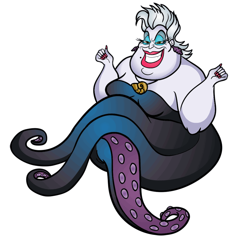 How to Draw Ursula, Mermaids