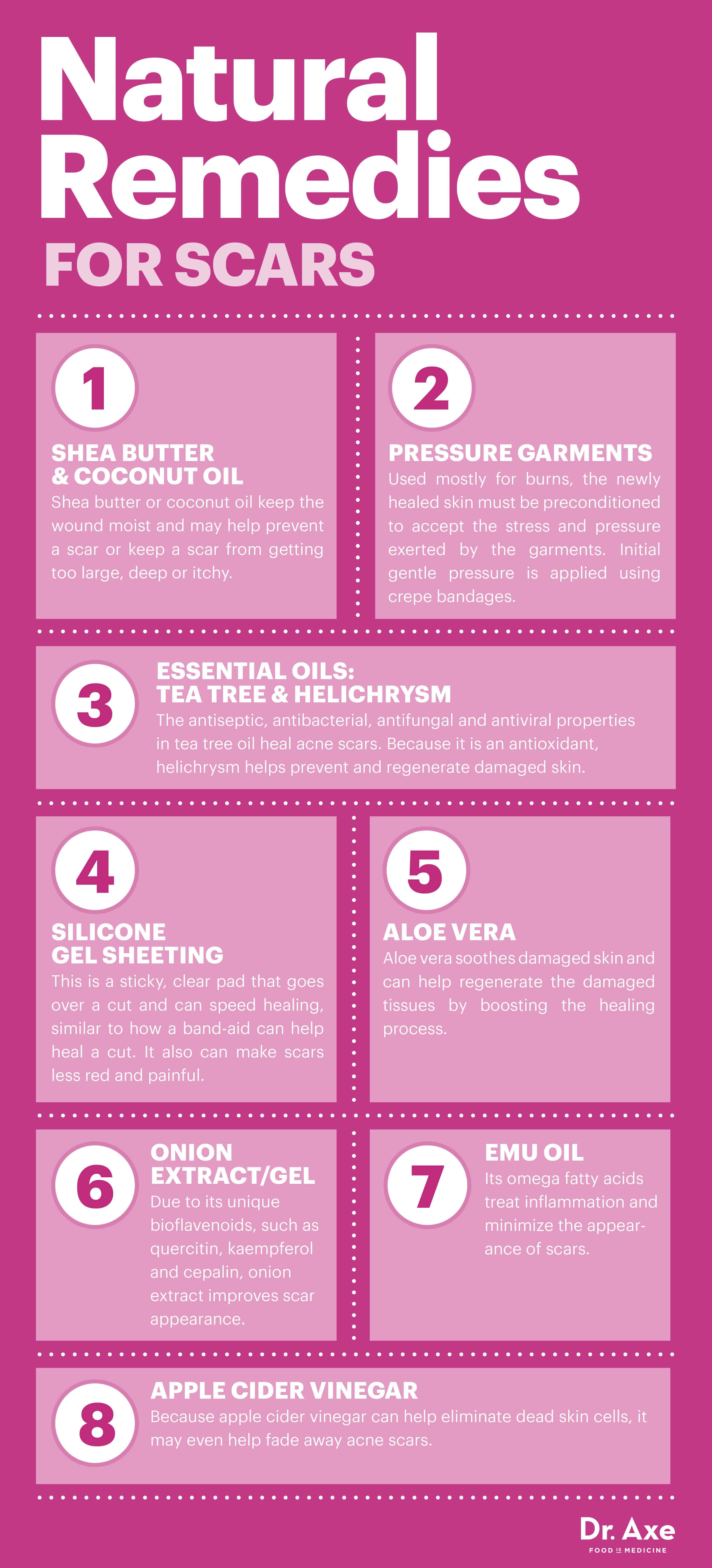 8 Secrets on How to Get Rid of Scars Dr. Axe