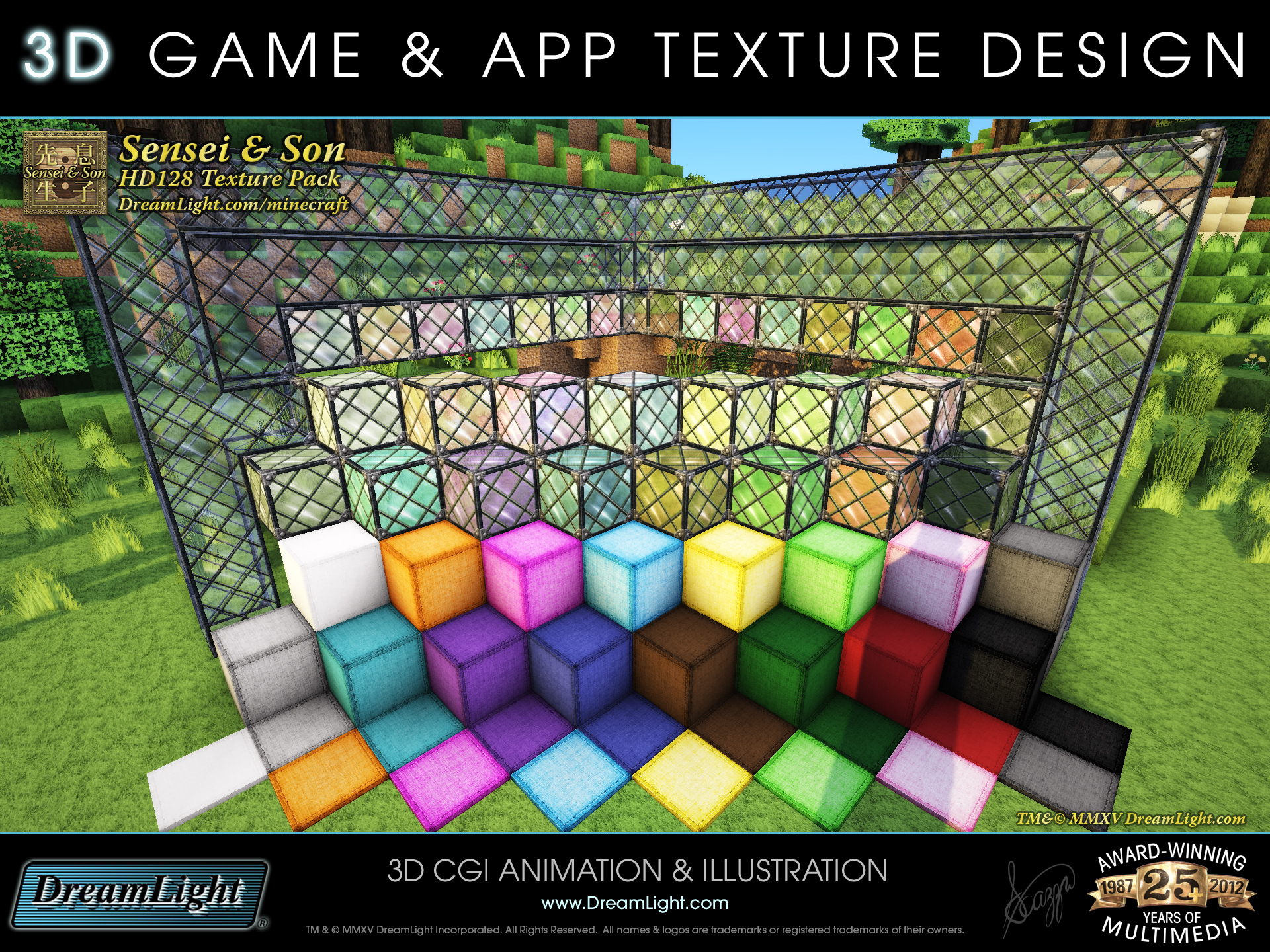 3D Game App Texture and Graphics Design Minecraft
