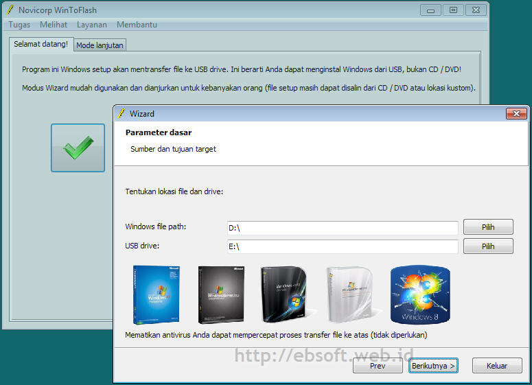 HAMZAH JADUL ( SOFTWARE ) APLIKASI PEMBUAT OS BOOTABLE USB
