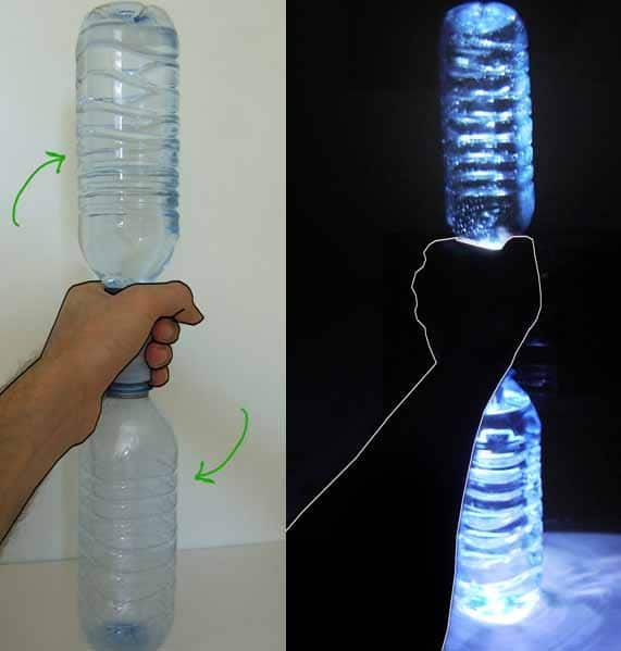 Eight. Pequeña hidroeléctrica que genera luz con dos