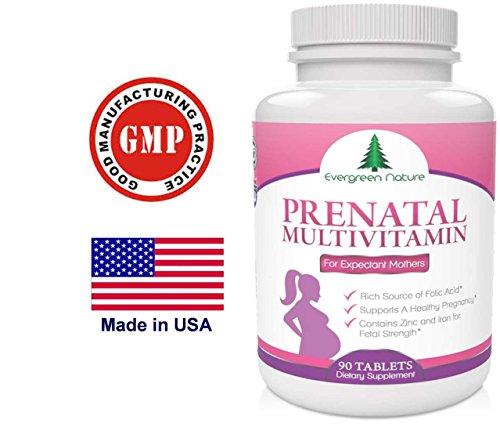 Prenatal Vitamins One A Day Best Formula Including 100 RDA Folic Acid 800mcg Vitamin C Vitamin D