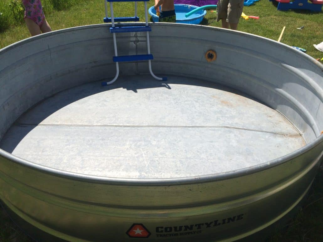 How to Make a Stock Tank Pool Embracing Motherhood