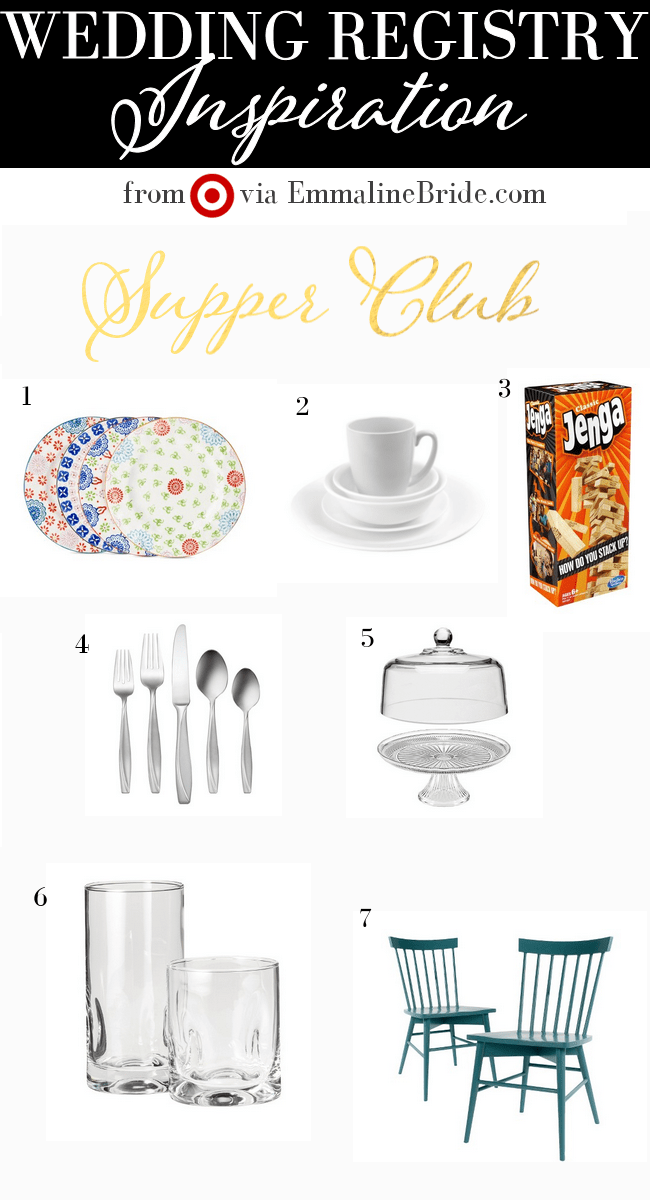 Wedding Registry MustHaves Target 11 Supper Club