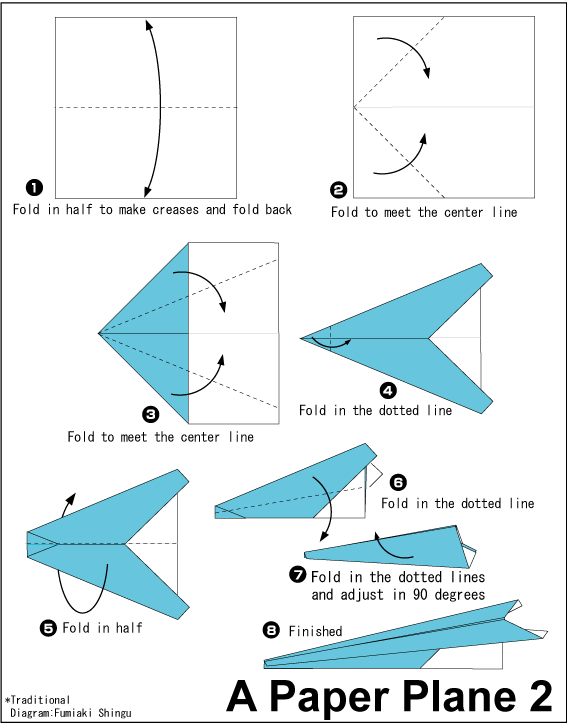 Origamis Aviones de papel Taringa!
