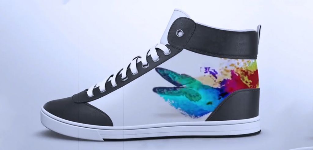 Tenis que cambian de color y de diseño (Shiftwear)