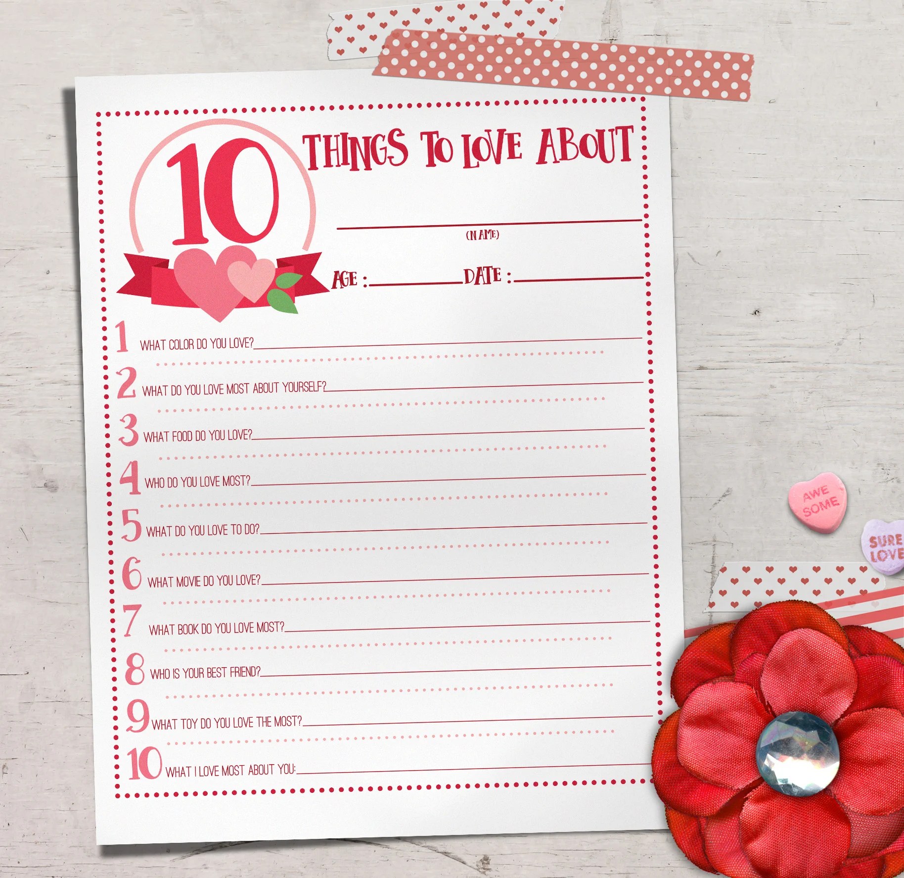 Valentine Quiz for Kids Fun & Easy Valentine Kid Activity