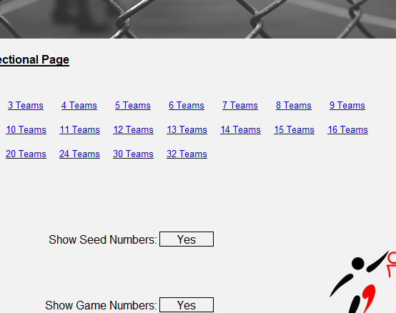 NCAA Double Elimination Bracket