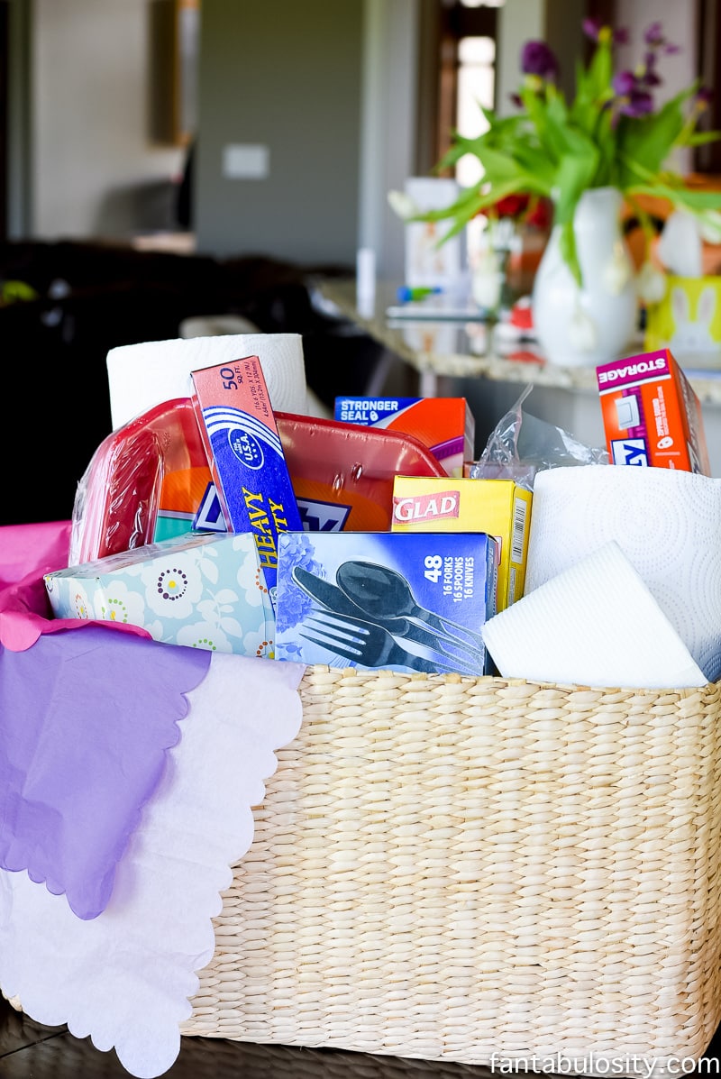 Sympathy Gift Basket Idea Fantabulosity