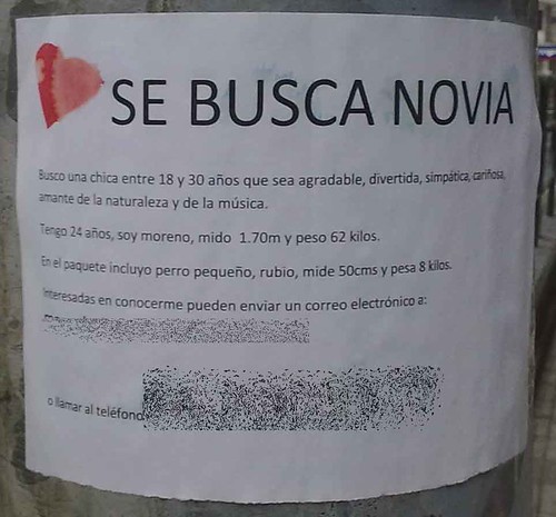 Se busca novia...