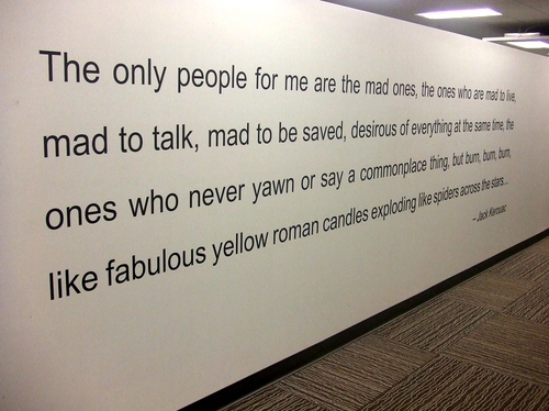 jack kerouac, on the road, quote, text, words image