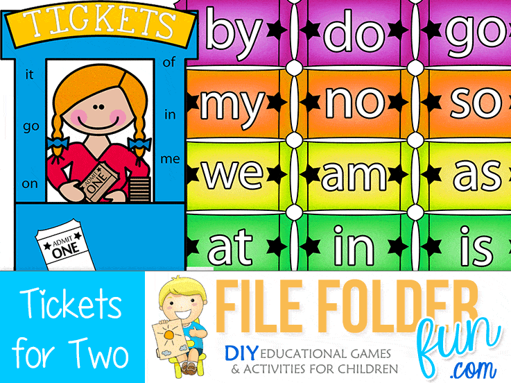 Two Letter Words Reading Game