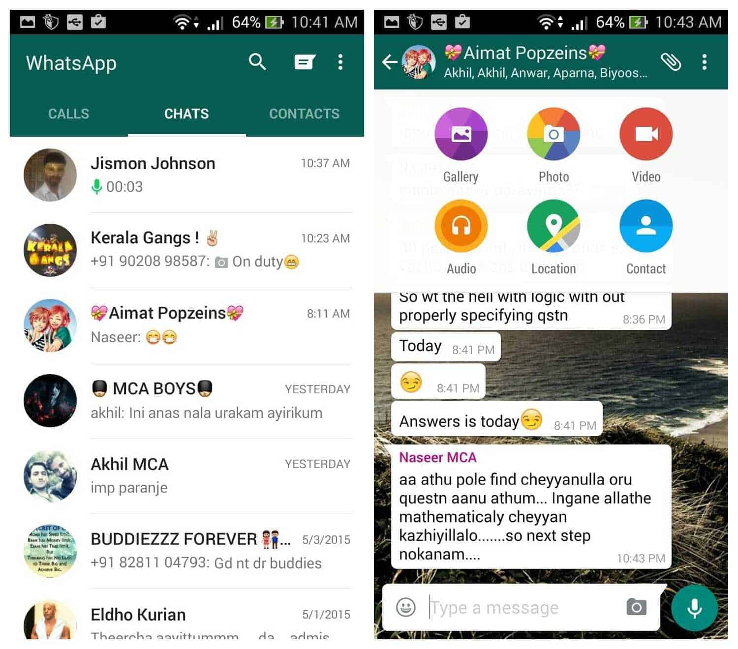 How to revert Whatsapp material design version to old