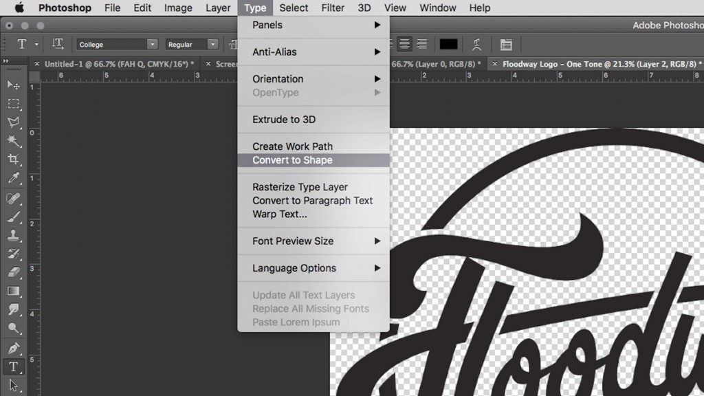 Quickly Convert Text & Fonts to Outline with Adobe