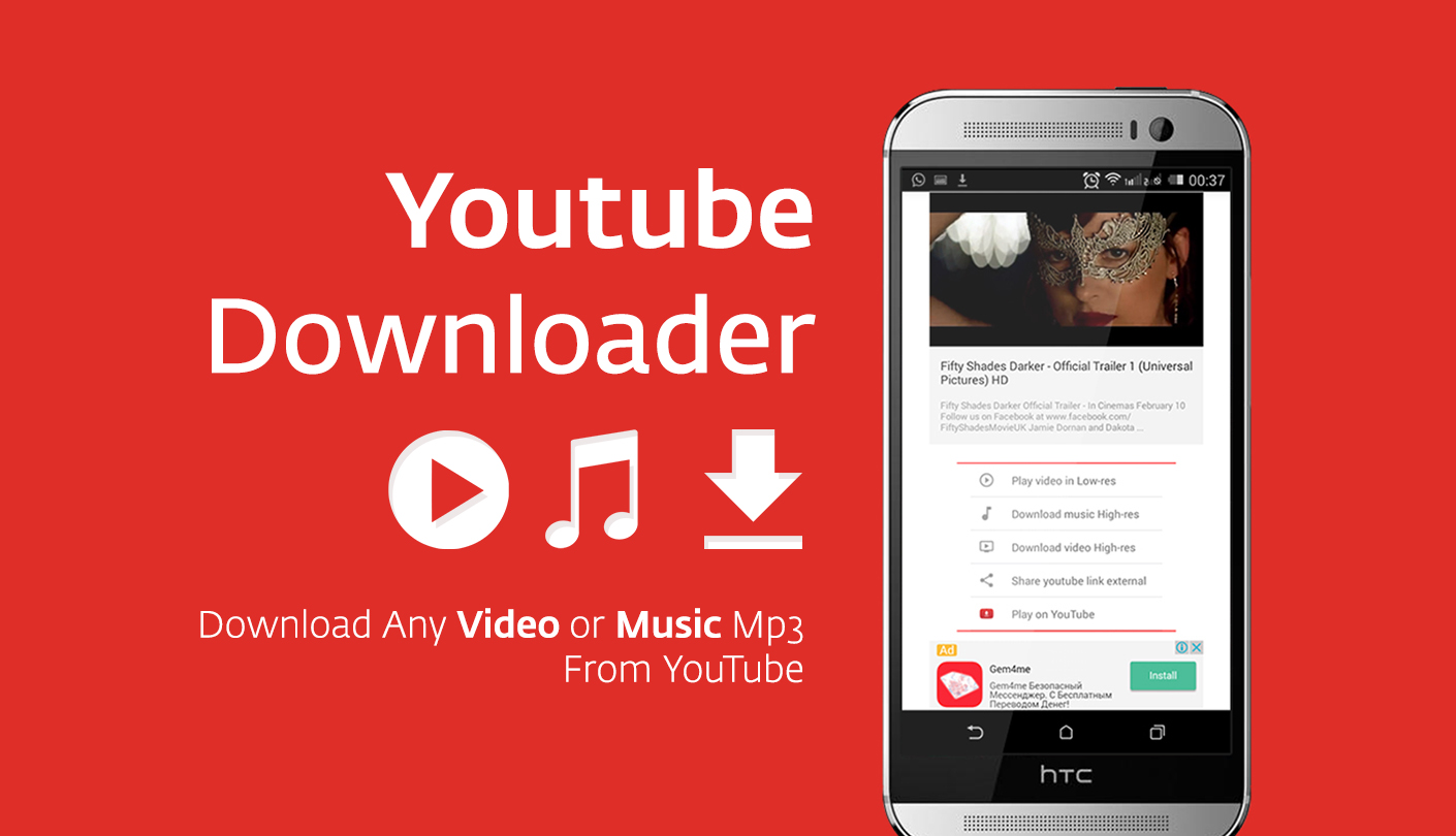 Youtube Mp3 Downloader App for Android