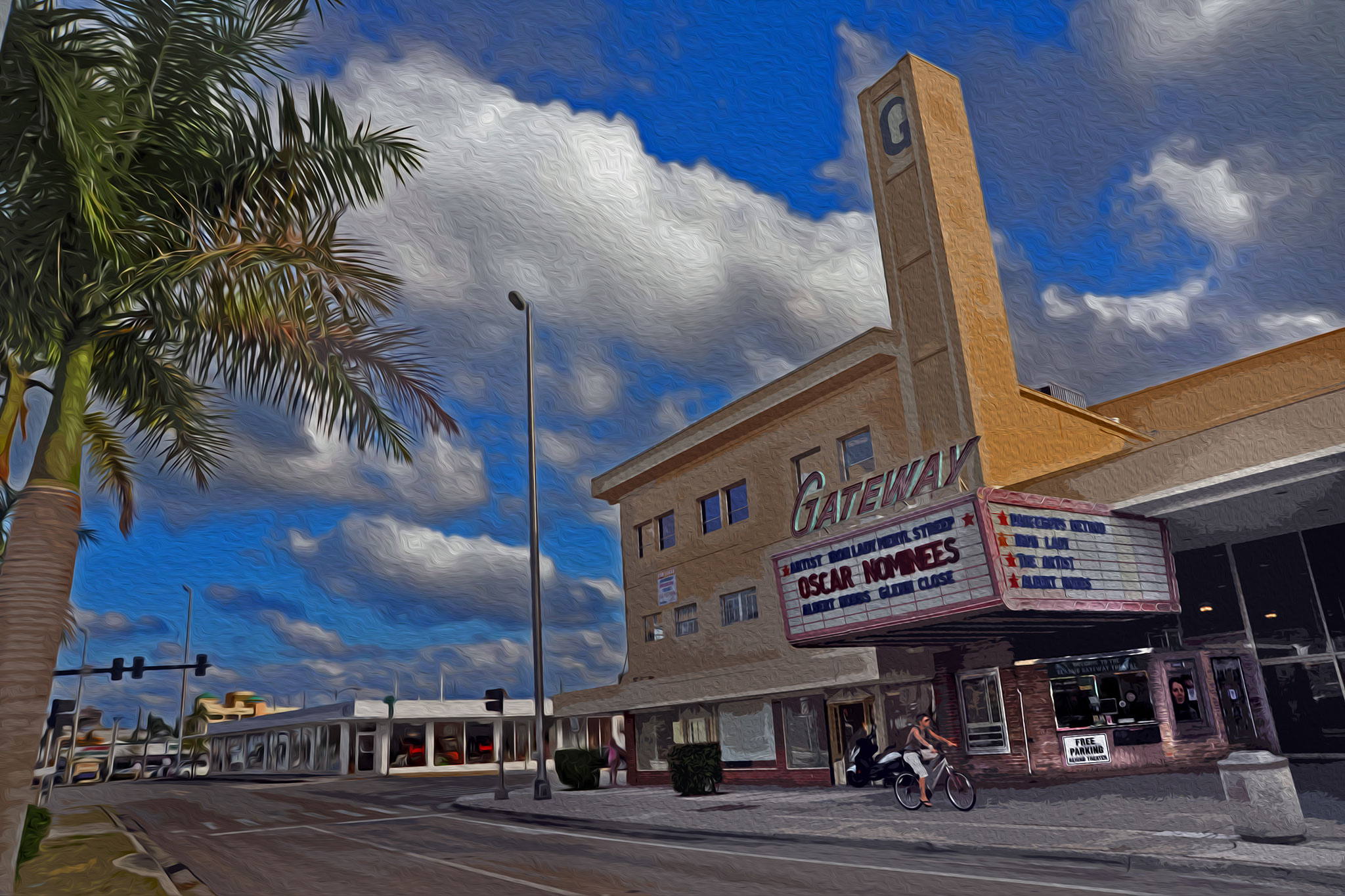 My Father’s Movie Theater, Ft. Lauderdale 2012 Fossils