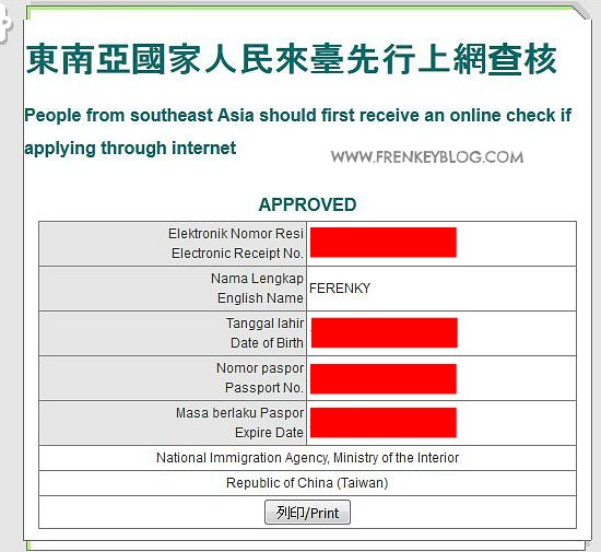 Cara, Syarat dan Pengalaman Mendapatkan Bebas Visa Taiwan