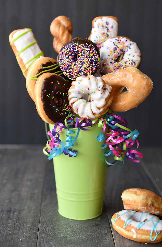 Donut Bouquet Gift Idea FunSquared