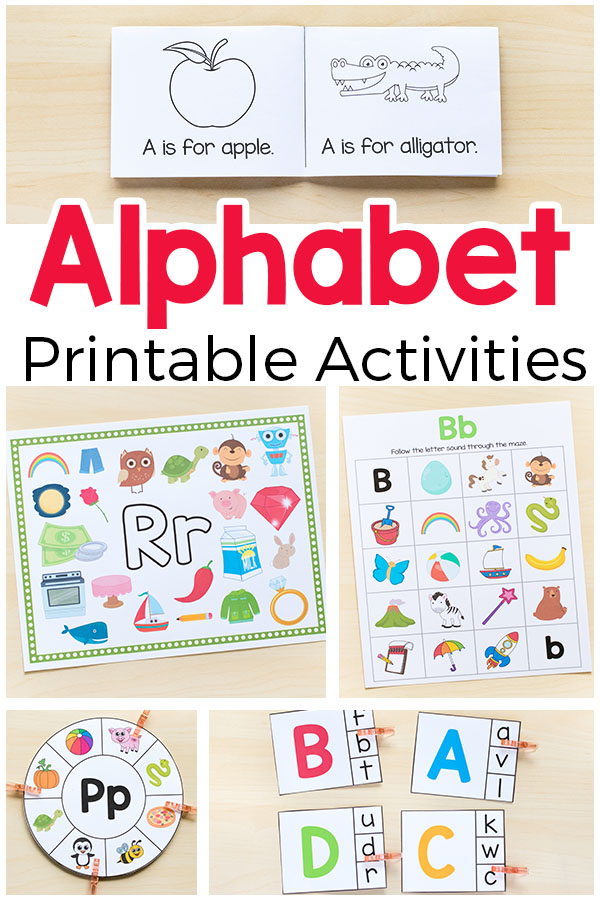 100+ Alphabet Activities that Kids Love