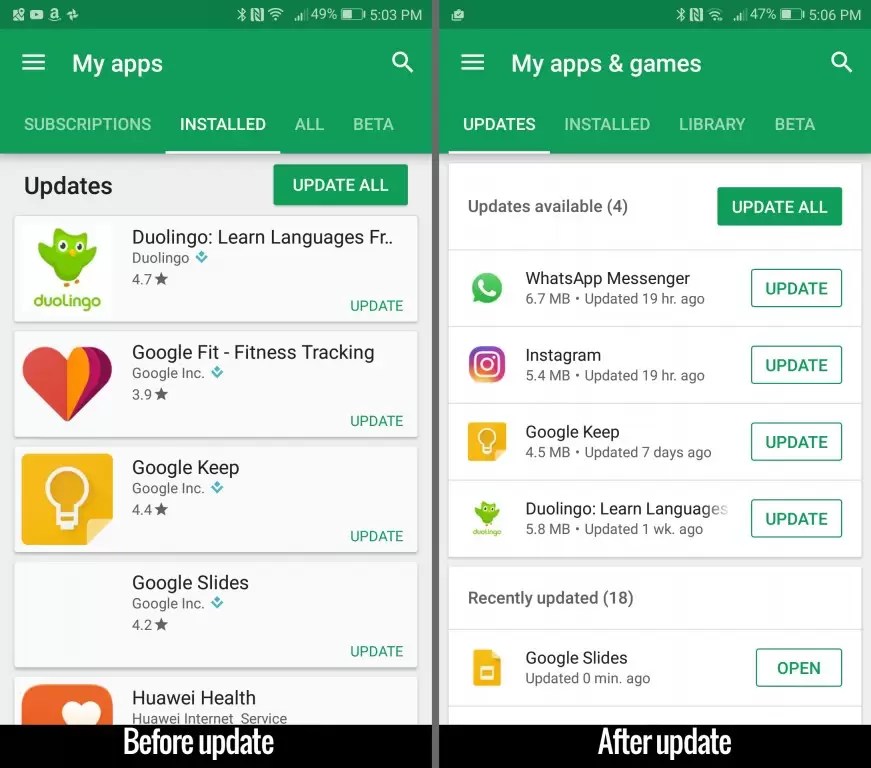 Google Play Store Berikan Tampilan Baru Jagat Gadget