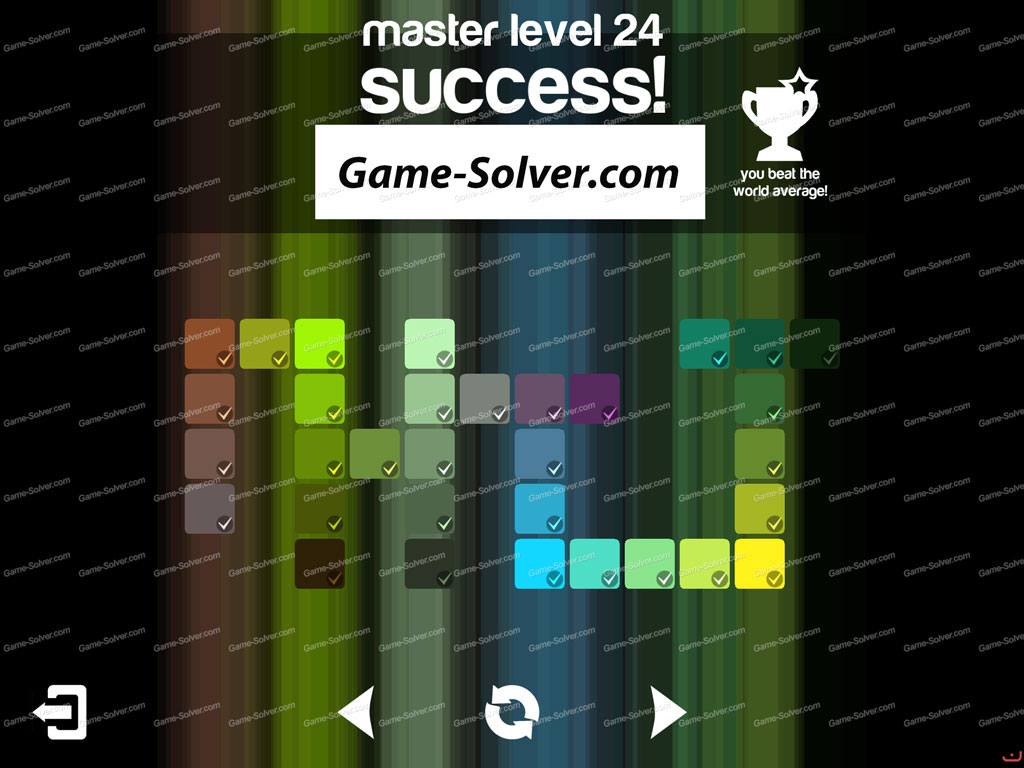 Blendoku Master Pack Level 24 Game Solver