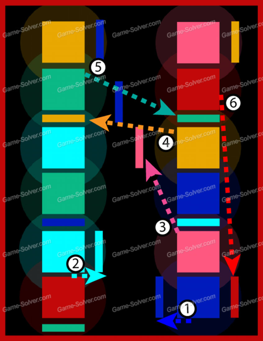 Color Zen Classic Pack Chapter 1 Level 19 Game Solver