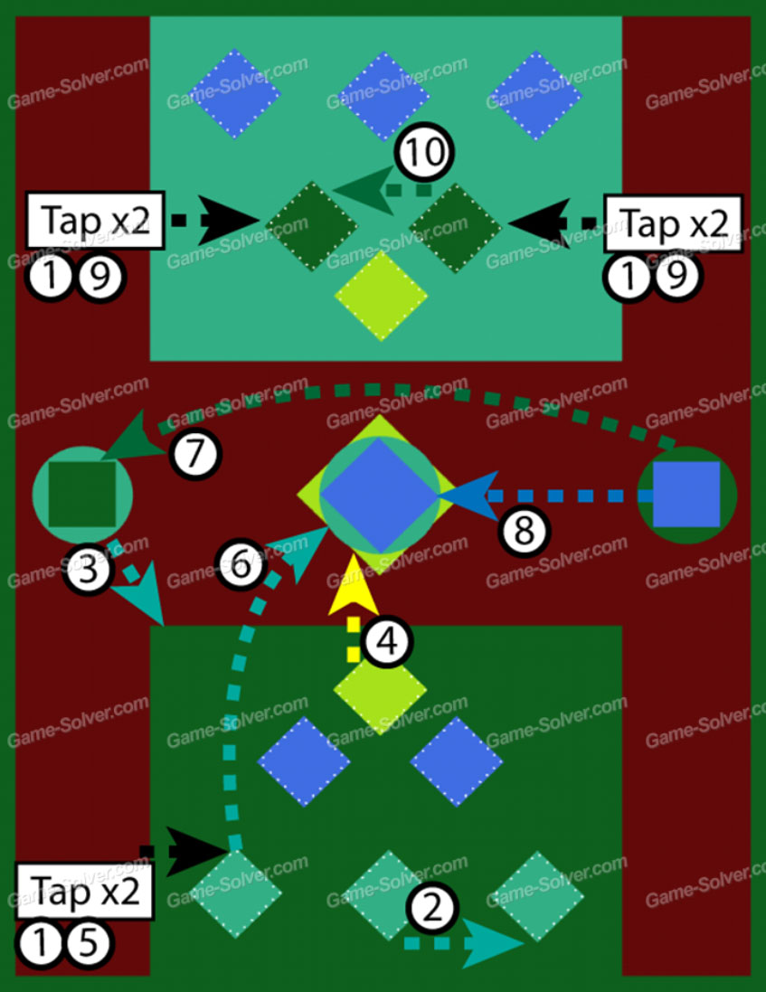 Color Zen Classic Pack Chapter 6 Level 19 Game Solver