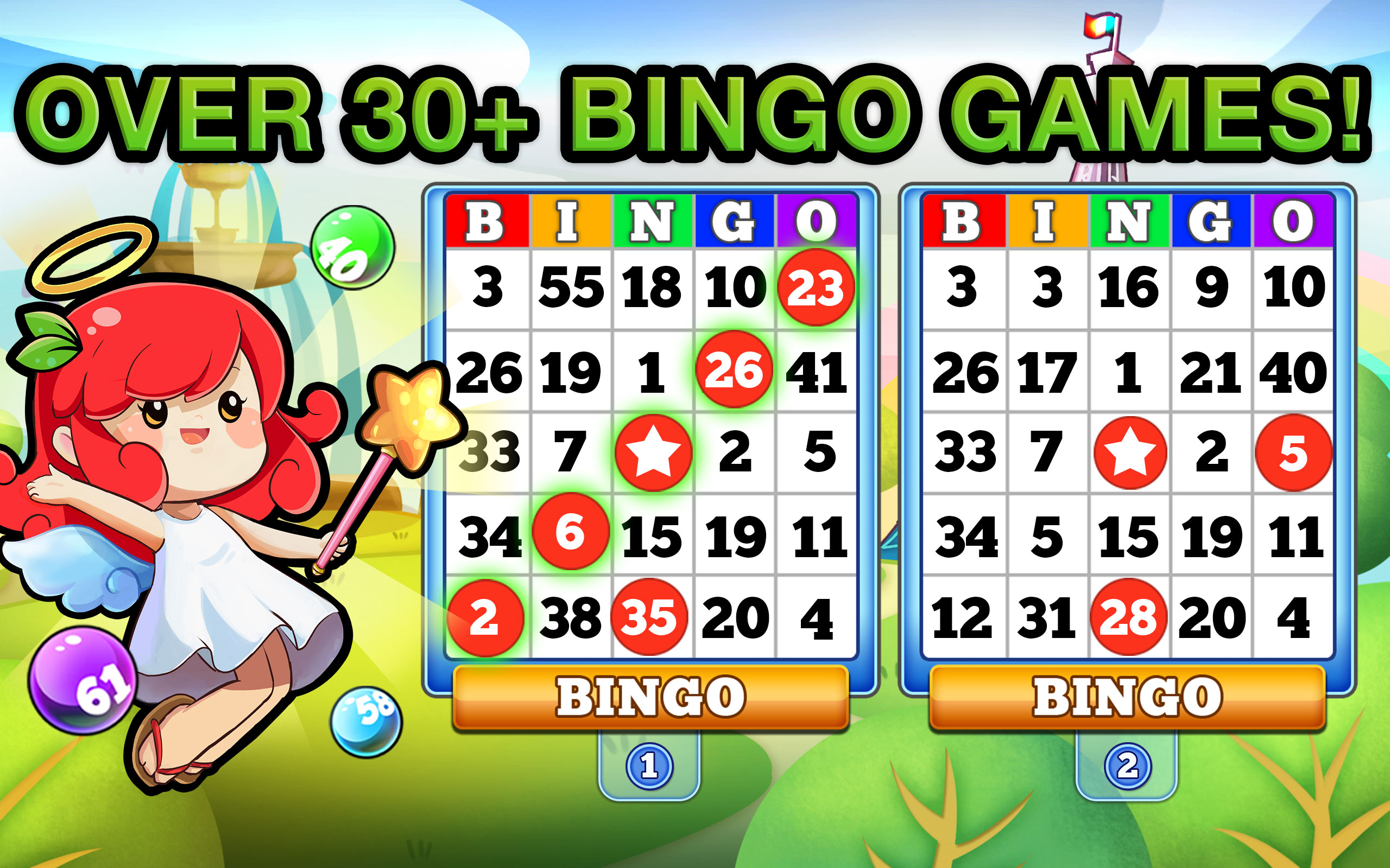 Bingo games, exciting prizes and endless entertainment do
