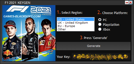 Keygen F1 2021 Serial Number — Key (Crack) Keygen Crack Software